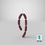 Sausages On Hook 02 3D Model