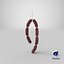 Sausages On Hook 02 3D Model