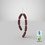 Sausages On Hook 02 3D Model