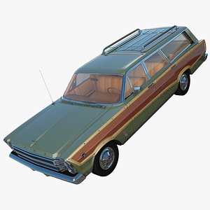 country squire 1966 c4d