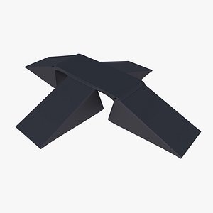 skate ramp 3D model