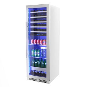 Full Size Dual Zone Wine and Beverage Cooler Zephyr 3D model