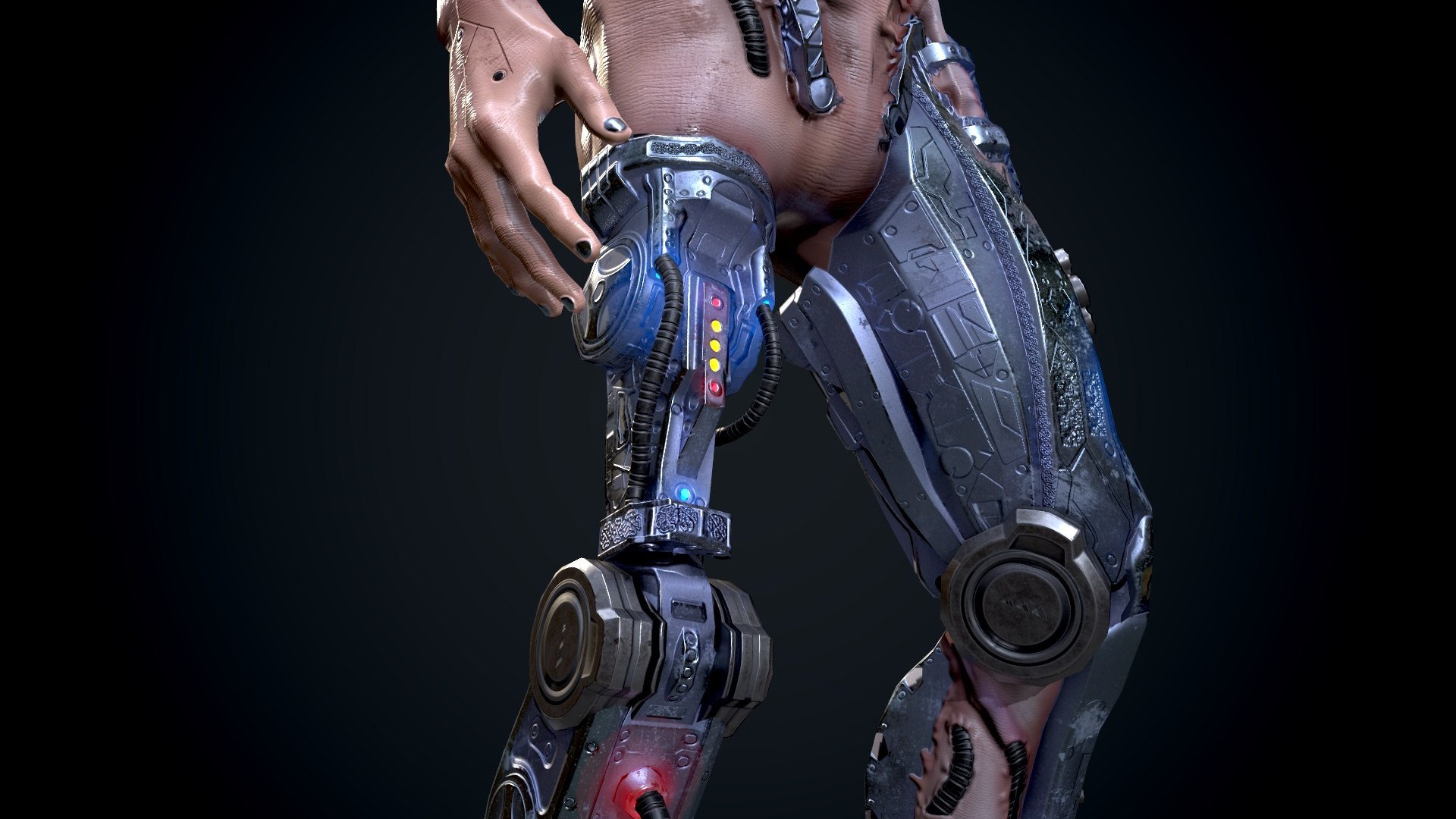 Cyber Mutant 3D Model - TurboSquid 1998734