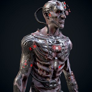 Cyber mutant 3D model