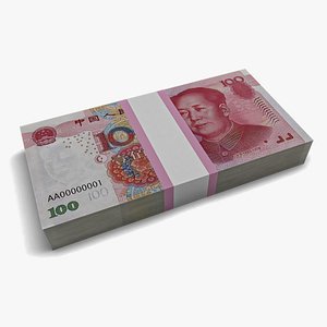 China Currency 100 Yuan Banknotes Pack