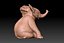 Bebé elefante para impresión 3D