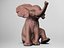 Bebé elefante para impresión 3D
