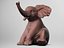 Bebé elefante para impresión 3D