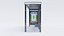 German Berlin Modern Bus Stop Shelter