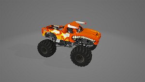 monster truck 3D model