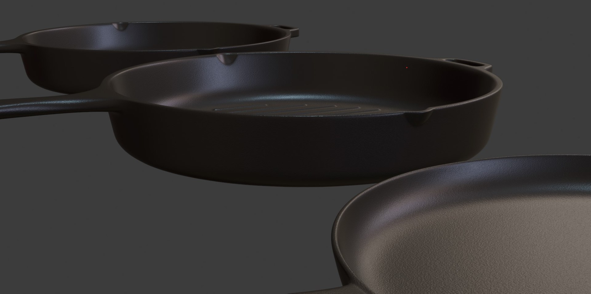 cast iron pans 3D https://p.turbosquid.com/ts-thumb/t6/Kcloia/OK/c7/jpg/1613980308/1920x1080/fit_q87/257c1f360b070453f367fb0fa01573402c1c4b12/c7.jpg