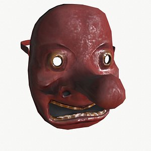 3D Tengu Mask