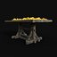 GOLD COINS TREASURE PILE MOUND TABLE QUEST LOOT PIRATE MEDIEVAL
