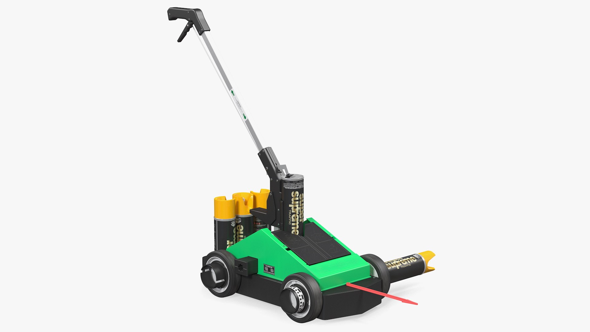 Fox Valley Traffic Striping Machine 3D model preview