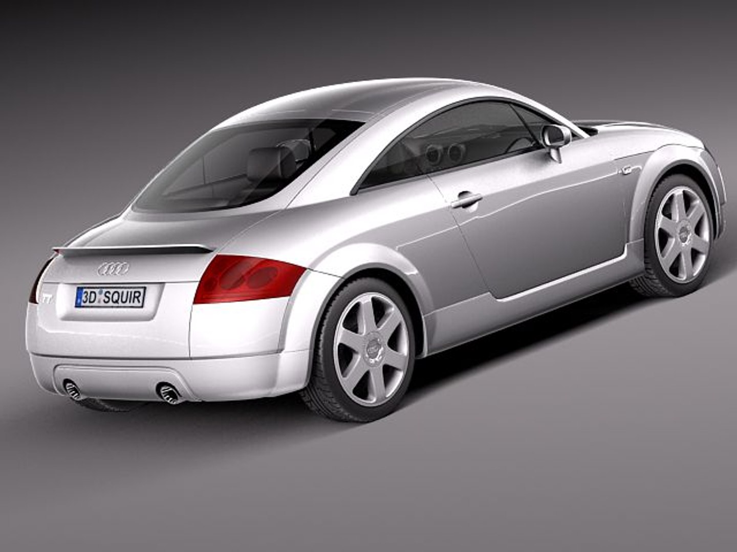 3d Model Audi Tt 1998 2005