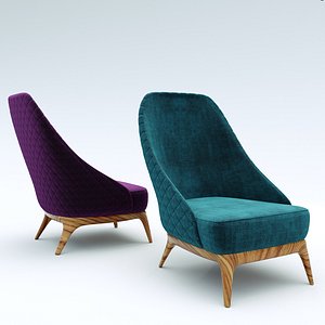 armchair furniture 3D
