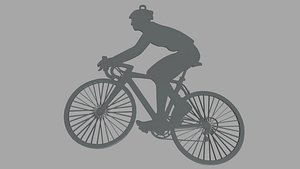 3D Bike Key Ring Chain 01