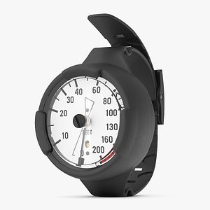 Diver Wrist Depth Gauge