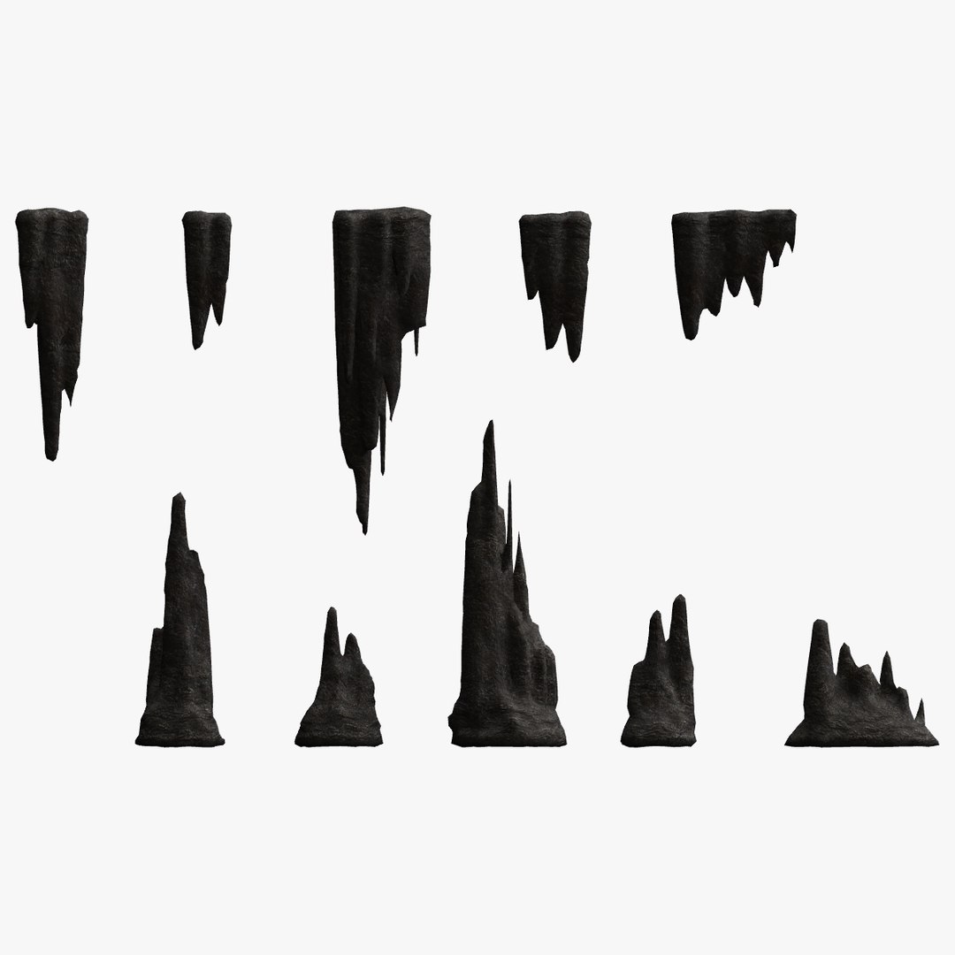 Free Cave Rock Pack 1 3D Model TurboSquid 1965252