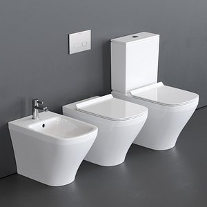 toilet durastyle bidet model