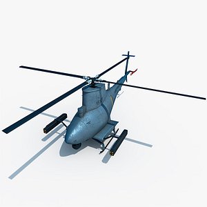 3ds max northrop grumman mq-8 scout