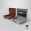 3D model Vintage Briefcase