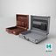3D model Vintage Briefcase