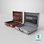 3D model Vintage Briefcase