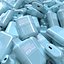 Vozol Alien 5000 Blue Razz Ice - 3D Model PBR 4K Low-poly 3D model