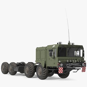MZKT-7930 Astrolog Army 8x8 Transporter Rigged model