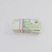 200 Sweden Swedish Krona Currency