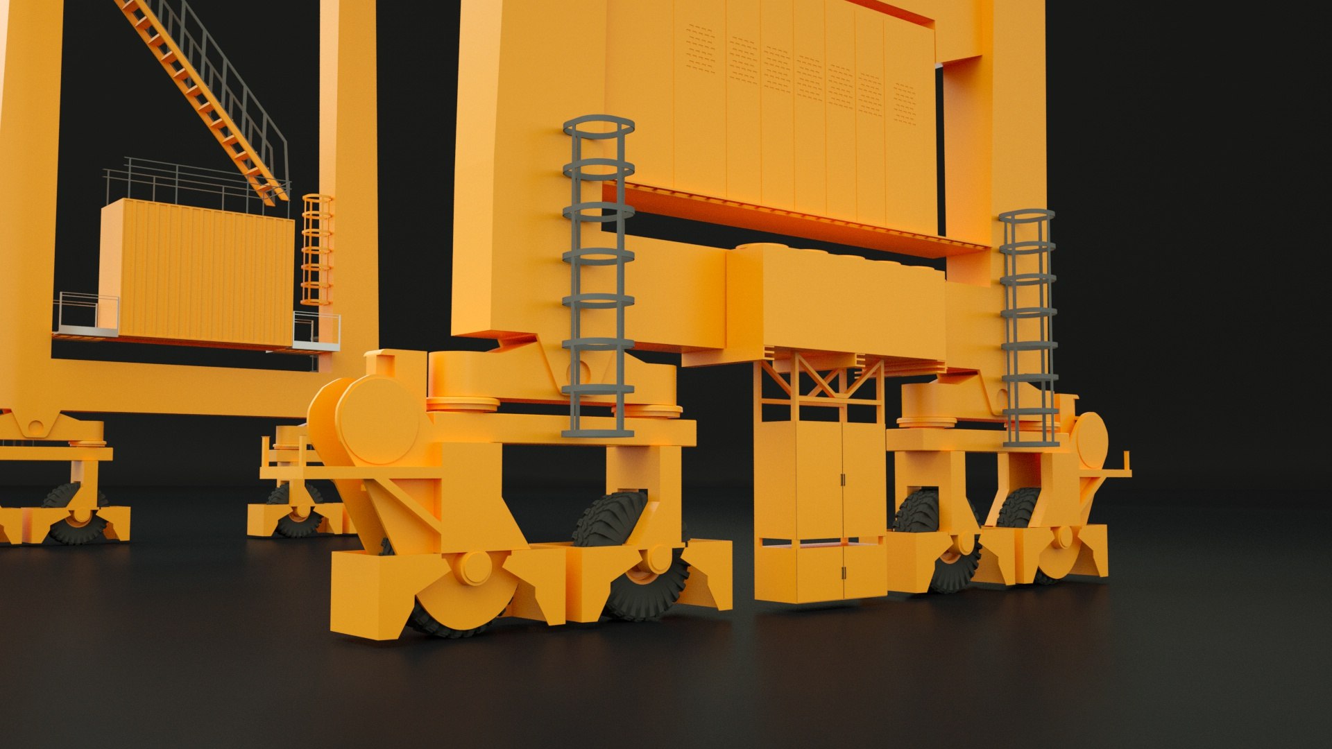 Crane 3D Model 3D Model - TurboSquid 2203677