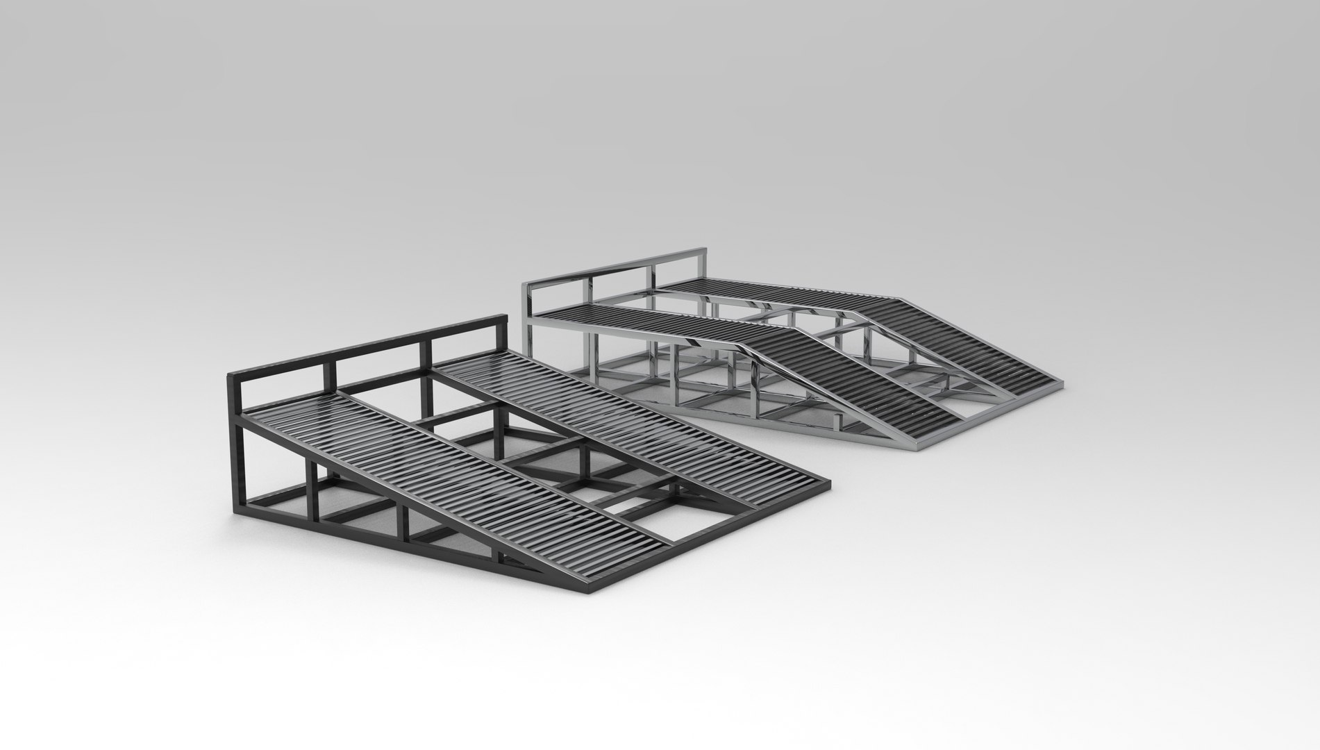 modelo 3d Modelo 3D de rampa de servicio pesado - TurboSquid 2519481