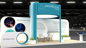 booth 3d exhibition