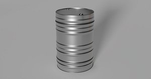 Oil Drum 3D model