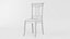 3D Chair Wooden N10