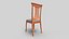 3D Chair Wooden N10