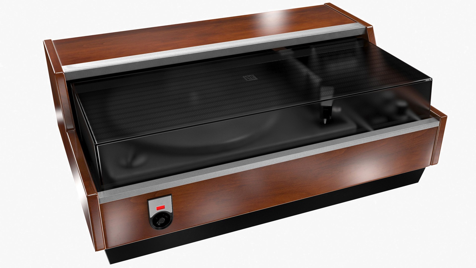 Retro Turntable 3D Model - TurboSquid 1917235