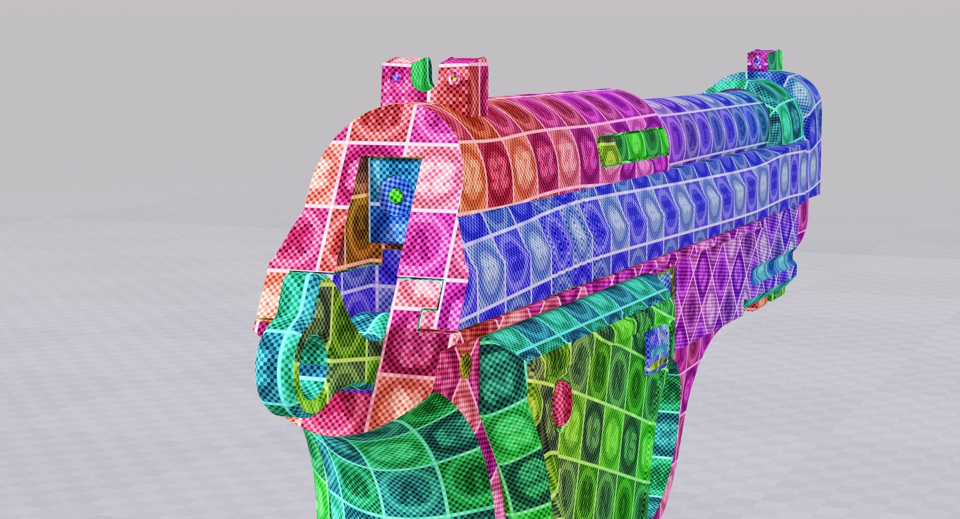 3D 9mm pistol model https://p.turbosquid.com/ts-thumb/t7/OSwWcP/M2bw8MpZ/00256_pistol_9mm_surface_v013_05_checker.rgb_color.0008/jpg/1551369298/1920x1080/fit_q87/3cf7bca646ba645759ab4ec03da60c5beeef8afc/00256_pistol_9mm_surface_v013_05_checker.rgb_color.0008.jpg