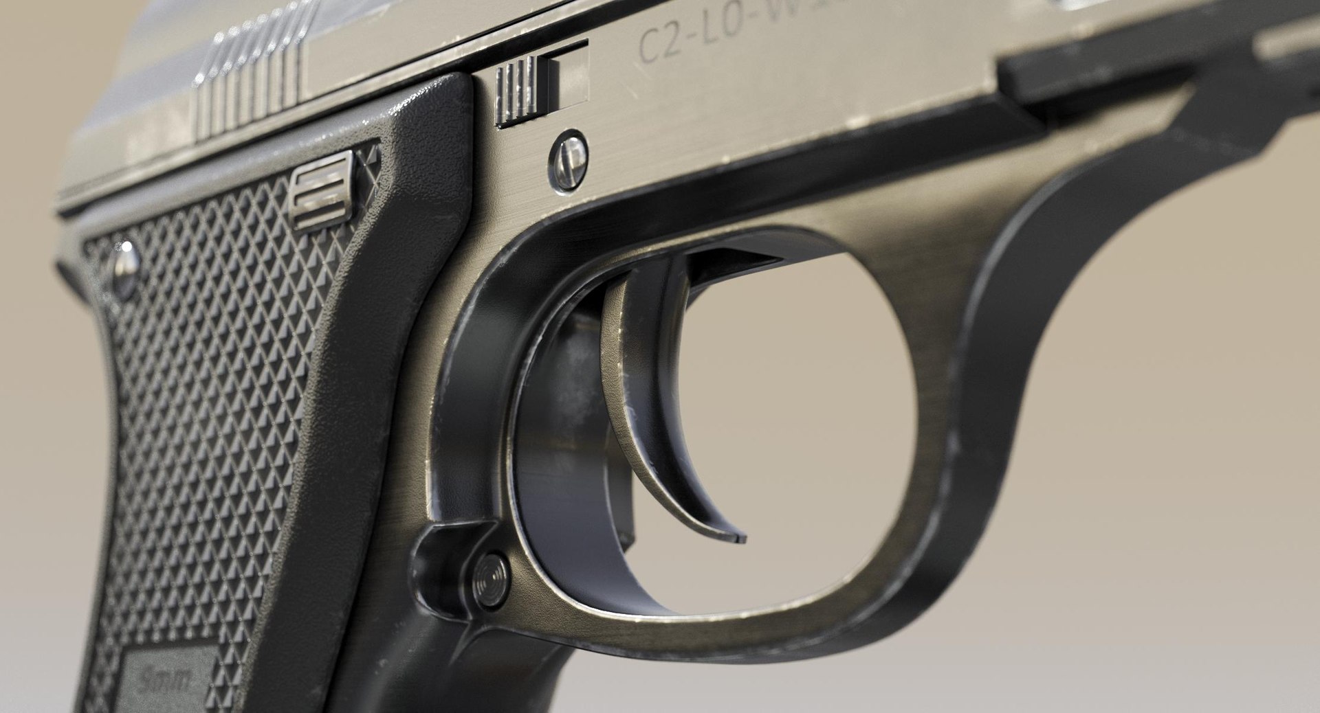 3D 9mm pistol model https://p.turbosquid.com/ts-thumb/t7/OSwWcP/TRdga4XS/00256_pistol_9mm_surface_v013_01_preview.rgb_color.0005/jpg/1551368944/1920x1080/fit_q87/aaf35fb14a658f23f44a9143f5a0c544bf0bc79c/00256_pistol_9mm_surface_v013_01_preview.rgb_color.0005.jpg