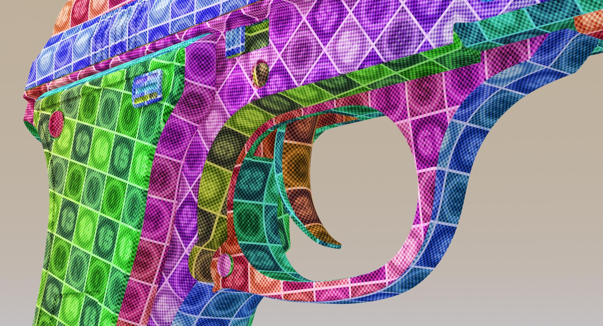 3D 9mm pistol model https://p.turbosquid.com/ts-thumb/t7/OSwWcP/x8AEVRy9/00256_pistol_9mm_surface_v013_05_checker.rgb_color.0005/jpg/1551369298/1920x1080/fit_q87/2afc3a8ca099418ee07455c55442cb4a0b74ef45/00256_pistol_9mm_surface_v013_05_checker.rgb_color.0005.jpg