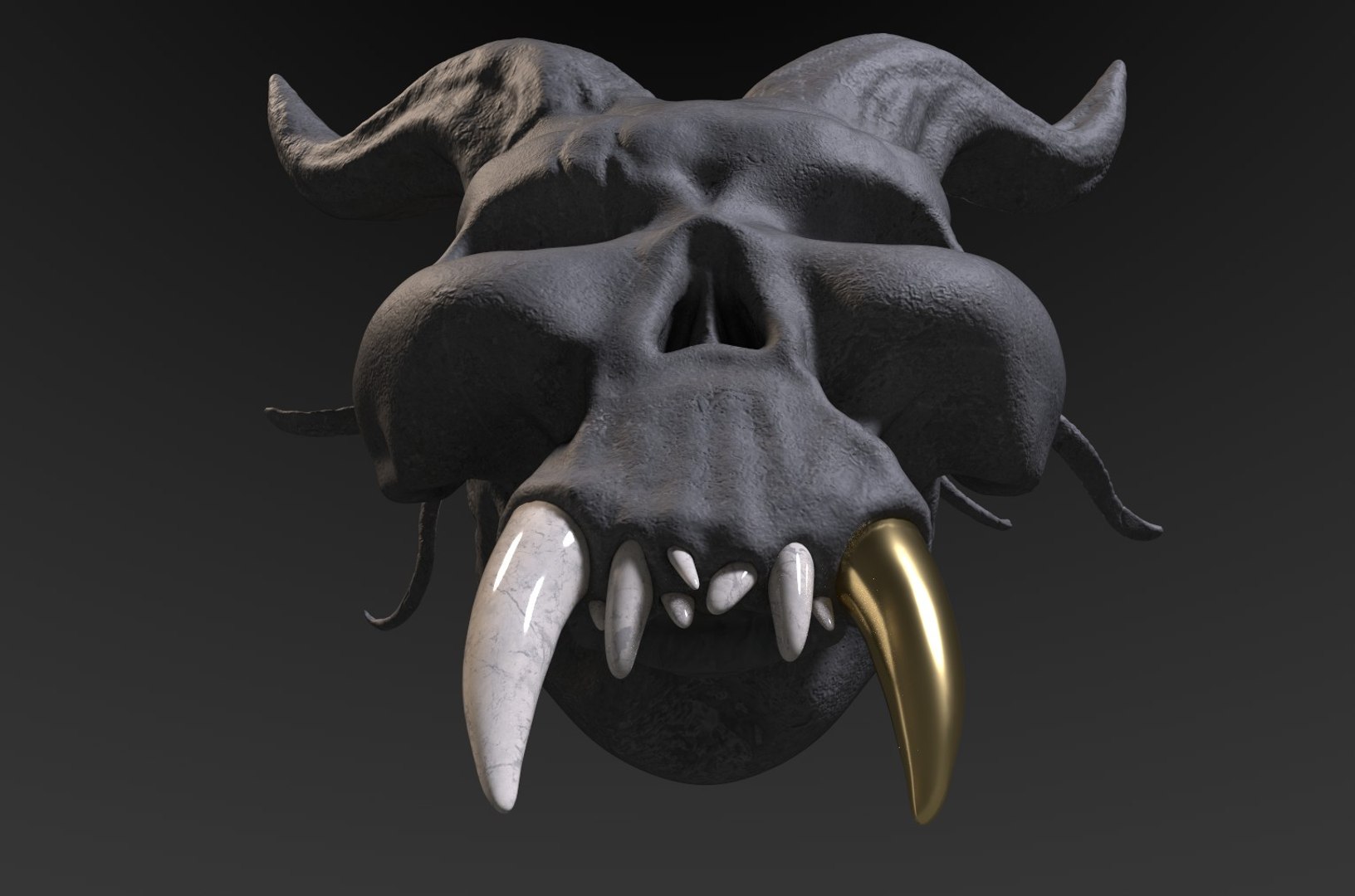 Skull Evil 3D Model - TurboSquid 1382665