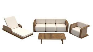 NOIRA Collection - Modern outdoor furniture 3D