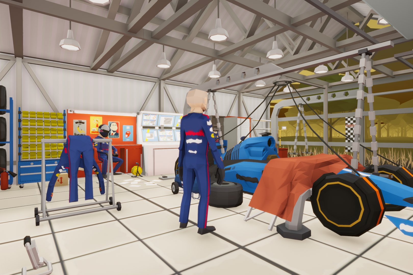 POLY Racing F1 3D - TurboSquid 1930144
