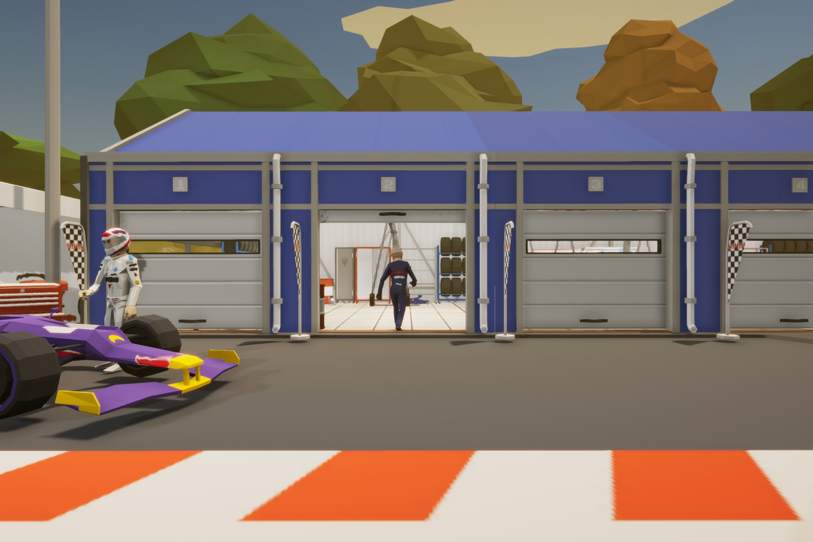 POLY Racing F1 3D - TurboSquid 1930144