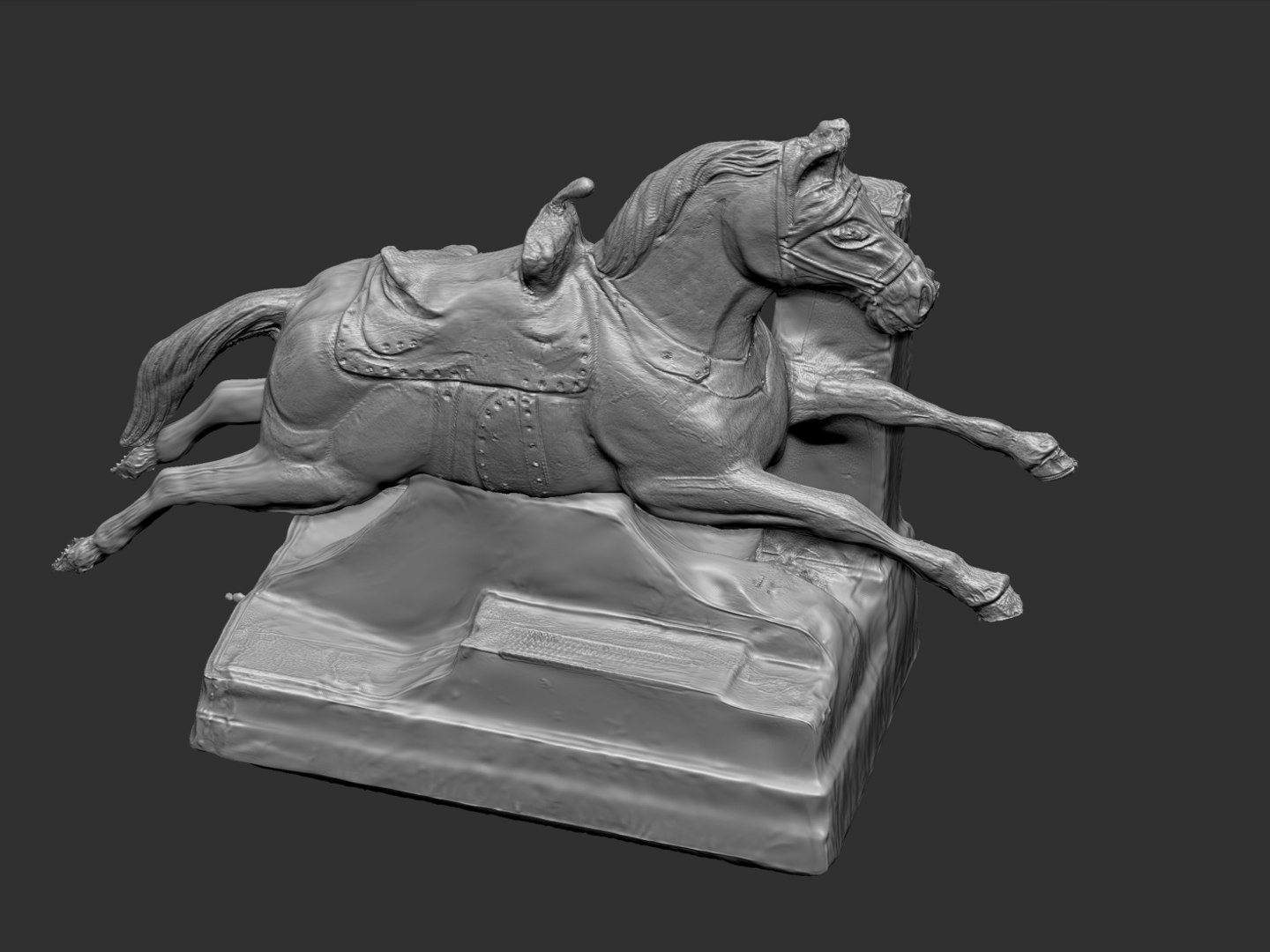 3d lunapark pony machine