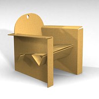 Cardboard Armchair