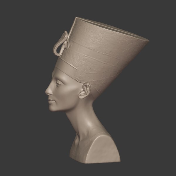 Restored Nefertiti Bust 3D model - TurboSquid 1718565