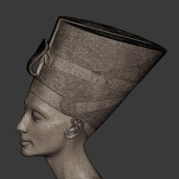 Restored Nefertiti Bust 3D model - TurboSquid 1718565