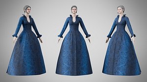 Dress 30 Digital Horizon Weave 3D model